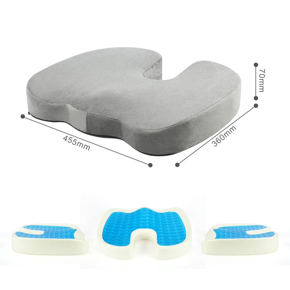 Memory Foam Gel Seat Cushion