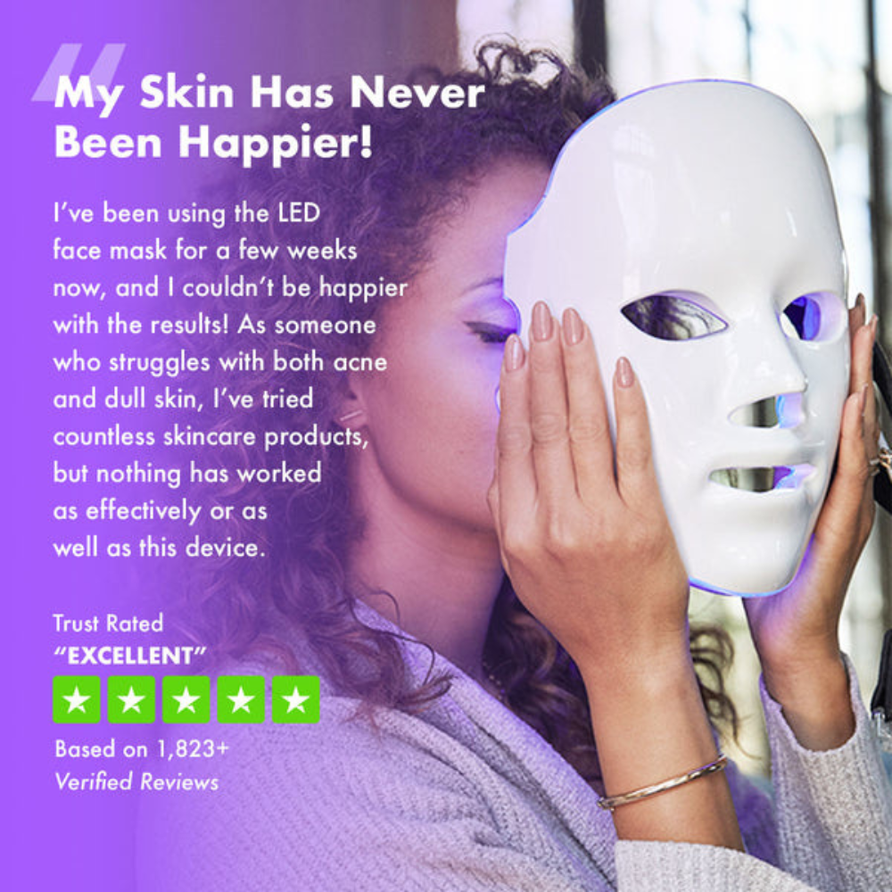 Revolutionary LED Face Mask – Spa-Quality Skin Treatment at Home