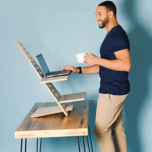 Ergonomic Height Adjustable & Portable Standing Desk