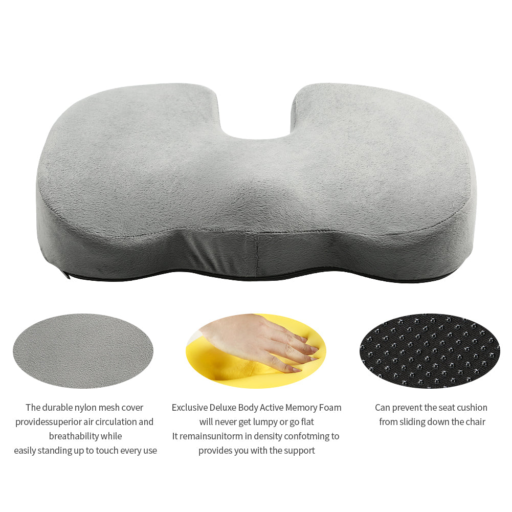 Memory Foam Gel Seat Cushion