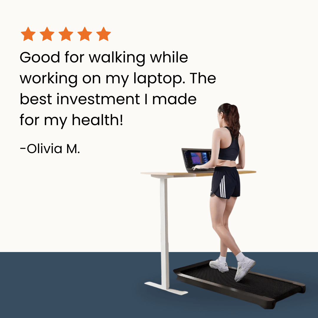 Treadmill Pad Running/Walking Under Desk Exercise Machine