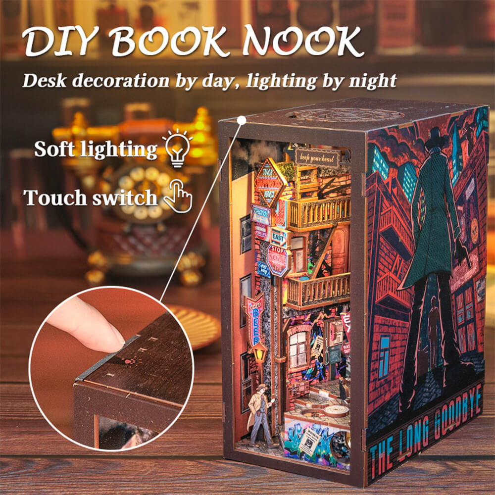 The Long Goodbye - DIY Book Nook Kit