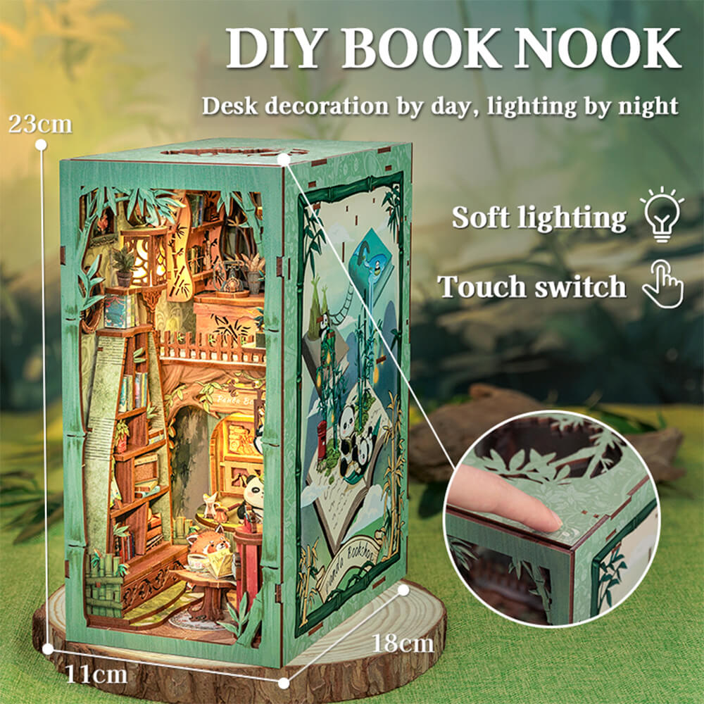 Panda Bookshop - DIY Book Nook Kit