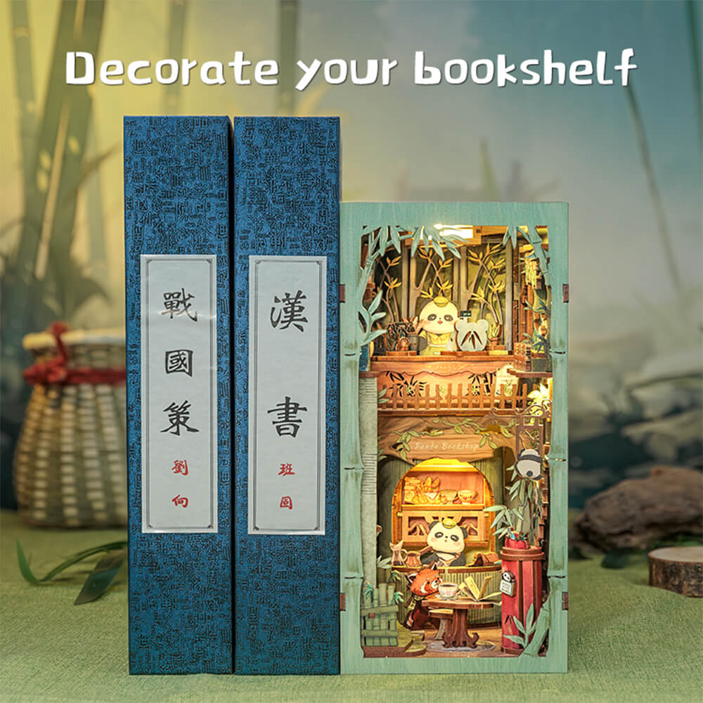 Panda Bookshop - DIY Book Nook Kit