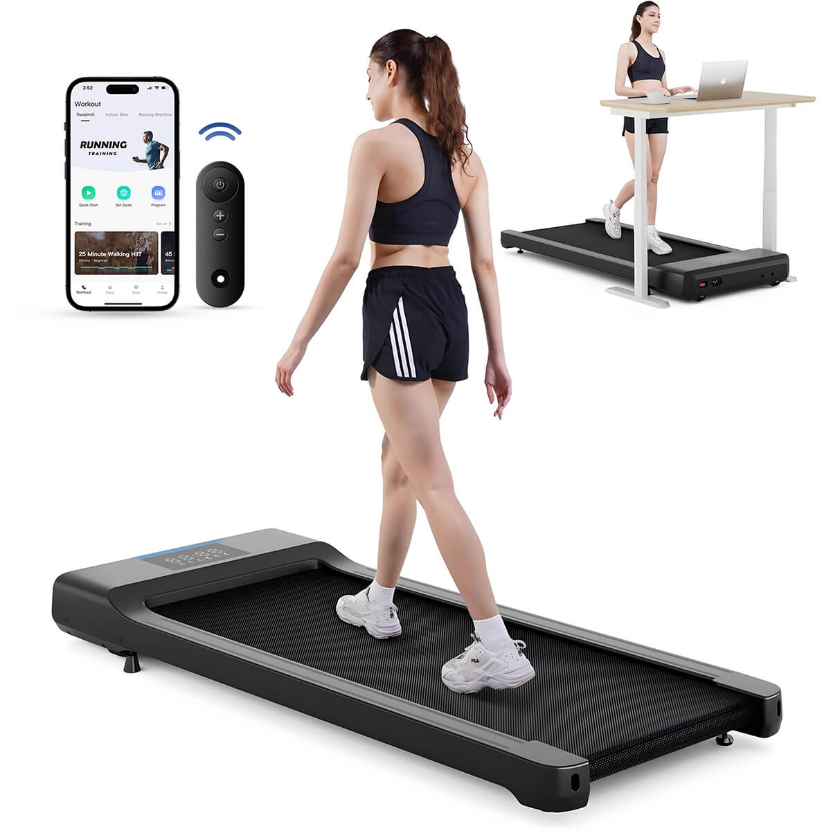 Treadmill Pad Running/Walking Under Desk Exercise Machine