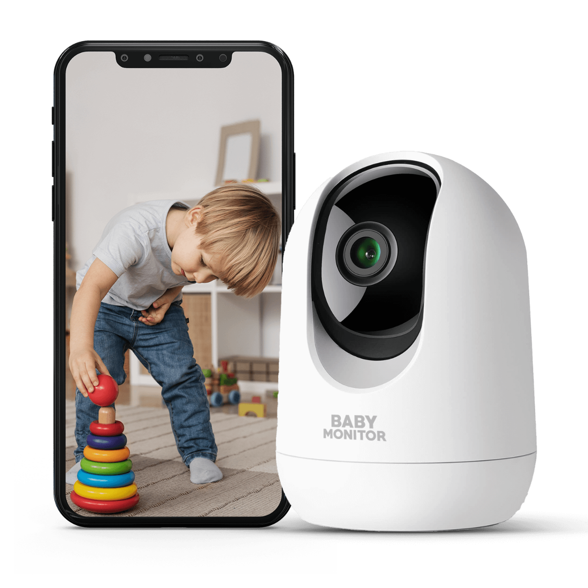 Baby Monitor & Home Security Wifi Camera | Ultra HD