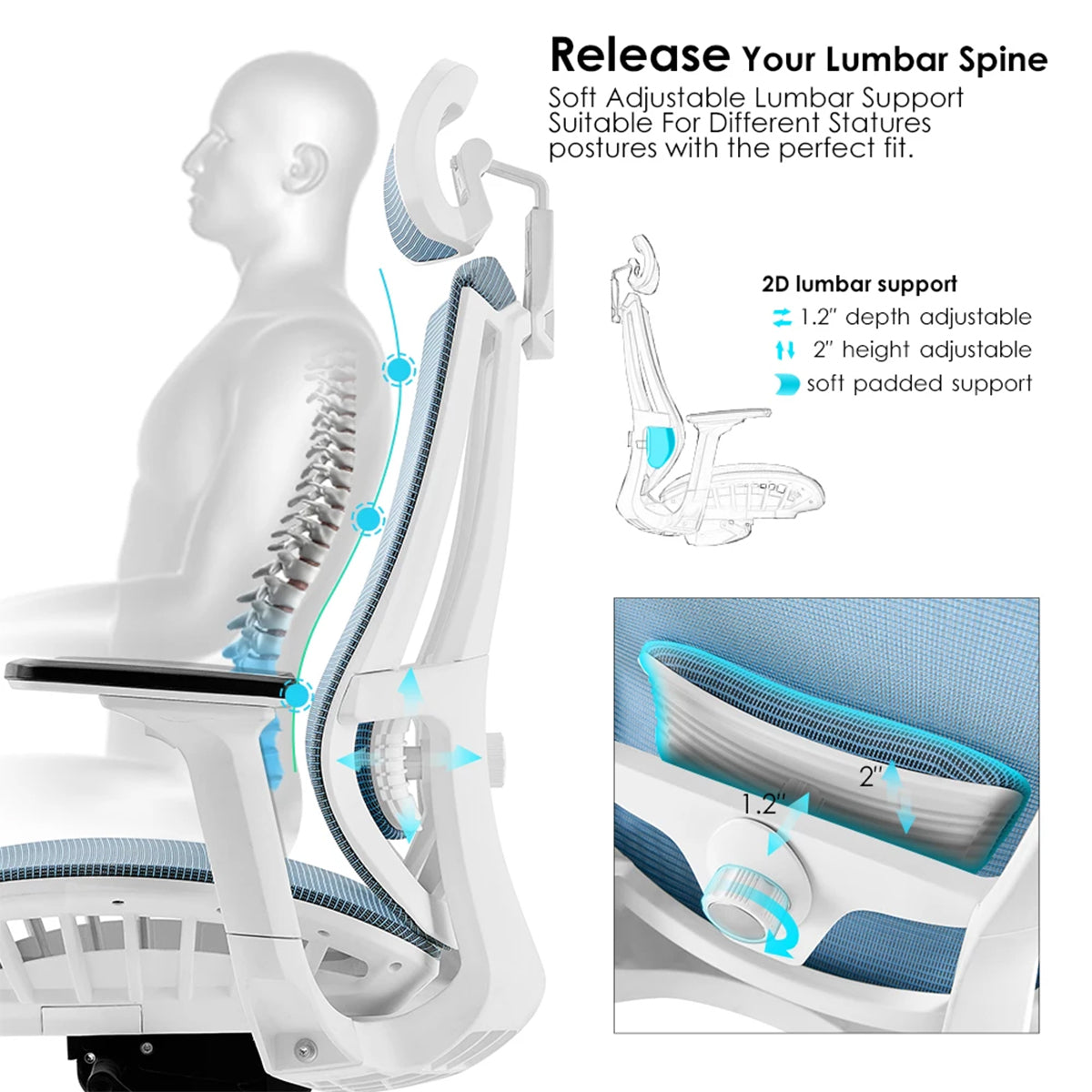 Ergonomic Mesh Office Chair