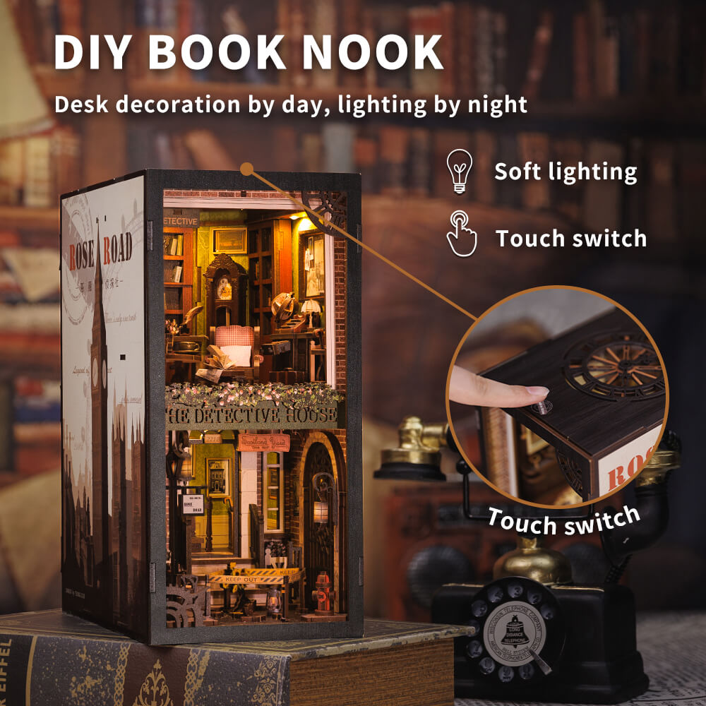 The Detective House - DIY Book Nook Kit